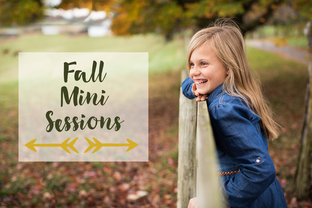 2018 Fall Mini Sessions
