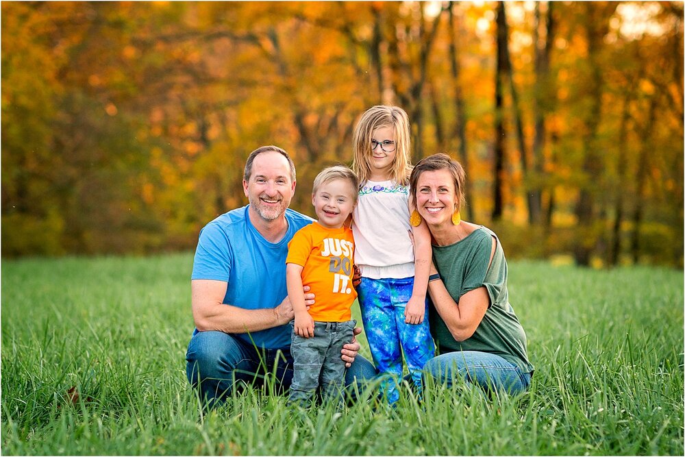 Colorful and fun family photo by Be Thou My Vision Photography