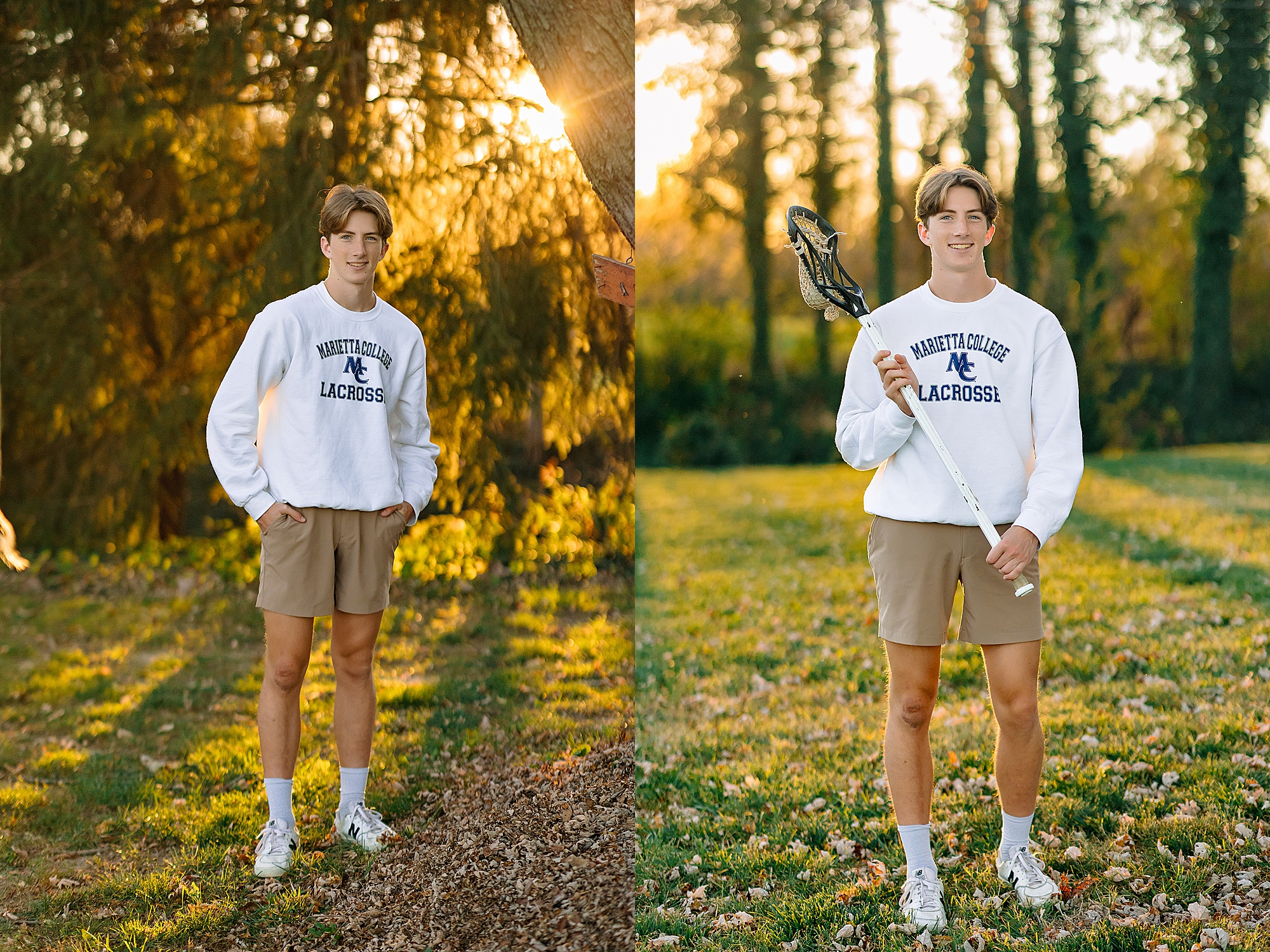 Teen boy with lacrosse stick in Harrisonburg VA